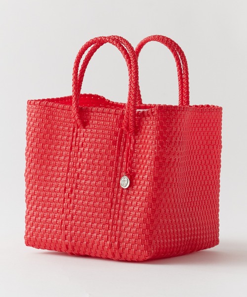 OJO DE MEX（オホデメックス）の「OJO DE MEX/オホデメックス Plastico CAGO Tote Cube（ハンドバッグ・メンズ・レッド・FREE）」の2枚目の写真