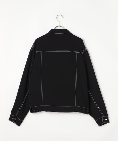 COMME CA ISM(コムサイズム)の「【吸水速乾】コントラストステッチ ショートブルゾン(ブルゾン・メンズ・ブラック・M/L)」の21枚目の写真
