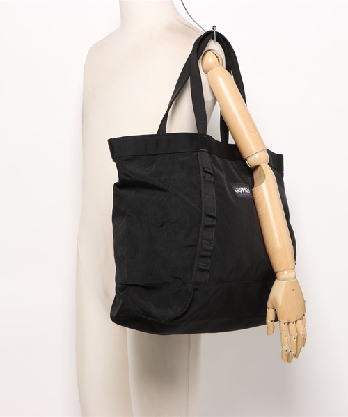 Gramicci(グラミチ)の「【RE】【GRAMICCI(グラミチ) 】CLIMBING TOTE(トートバッグ・メンズ・ブラック・FREE)」の2枚目の写真