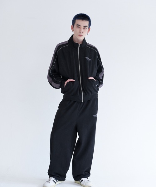 VISION STREET WEAR(ヴィジョンストリートウェア)の「Fake suede track pants / フェイクスエードトラックパンツ(その他パンツ・メンズ・ピンク系その他/オフホワイト/ブラック/ブラウン・X-LARGE/LARGE/MEDIUM)」の5枚目の写真