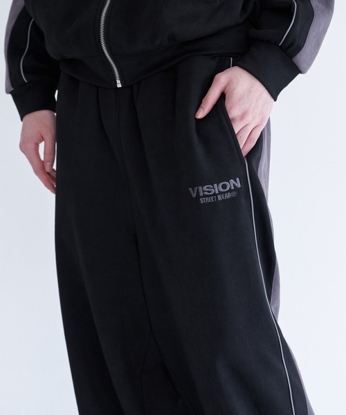 VISION STREET WEAR(ヴィジョンストリートウェア)の「Fake suede track pants / フェイクスエードトラックパンツ(その他パンツ・メンズ・ピンク系その他/オフホワイト/ブラック/ブラウン・X-LARGE/LARGE/MEDIUM)」の11枚目の写真