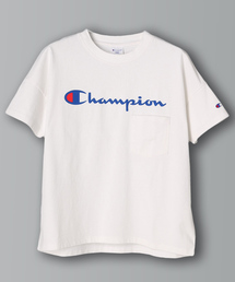 E hyphen world gallery | ChampionロゴプリントBigTシャツ(Tシャツ/カットソー)