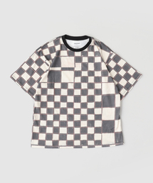 potato head / ポテトヘッド Monogram Check T-Shirts