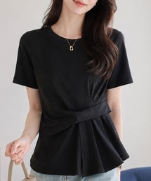 ウエストタック半袖Tシャツ