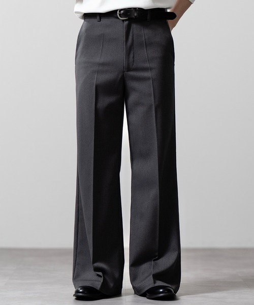 CLEL】Prime TR Semi-flare Slacks / プライムTR セミフレアスラックス