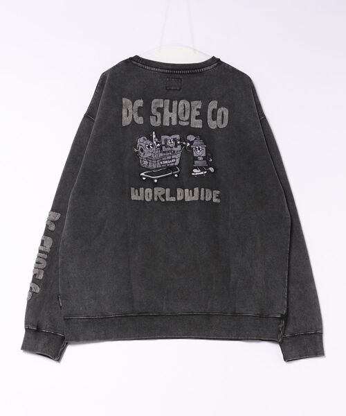 DC(ディーシー)の「【ムラサキスポーツ限定】DC/ディーシー スウェット DPO264059M(スウェット・メンズ・ブラウン/スミクロ/ヘザーグレー・L/XL/M)」の4枚目の写真