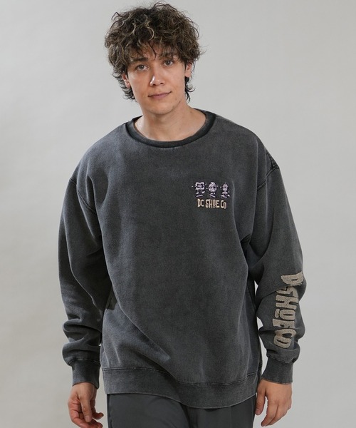 DC(ディーシー)の「【ムラサキスポーツ限定】DC/ディーシー スウェット DPO264059M(スウェット・メンズ・ブラウン/スミクロ/ヘザーグレー・L/XL/M)」の7枚目の写真