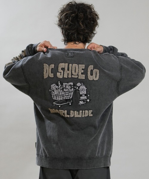 DC(ディーシー)の「【ムラサキスポーツ限定】DC/ディーシー スウェット DPO264059M(スウェット・メンズ・ブラウン/スミクロ/ヘザーグレー・L/XL/M)」の8枚目の写真