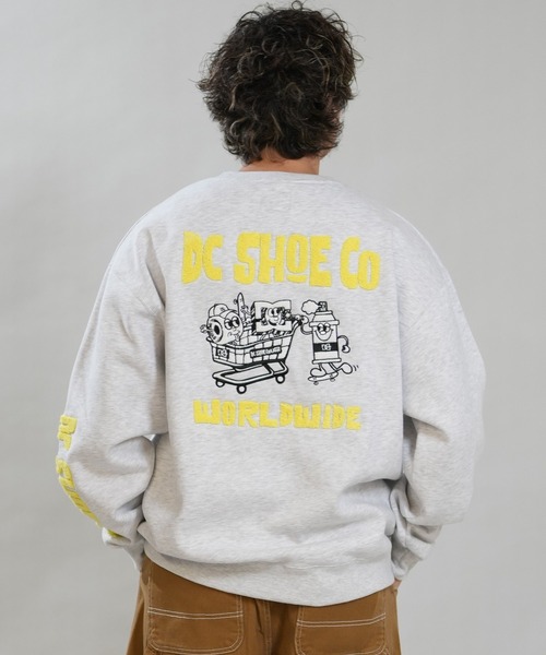 DC(ディーシー)の「【ムラサキスポーツ限定】DC/ディーシー スウェット DPO264059M(スウェット・メンズ・ブラウン/スミクロ/ヘザーグレー・L/XL/M)」の14枚目の写真