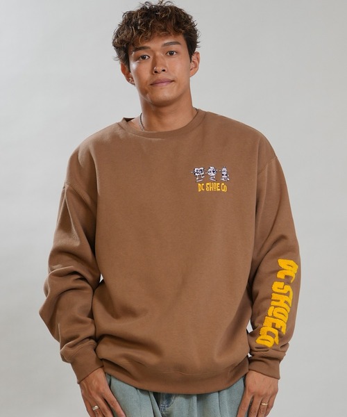 DC(ディーシー)の「【ムラサキスポーツ限定】DC/ディーシー スウェット DPO264059M(スウェット・メンズ・ブラウン/スミクロ/ヘザーグレー・L/XL/M)」の19枚目の写真