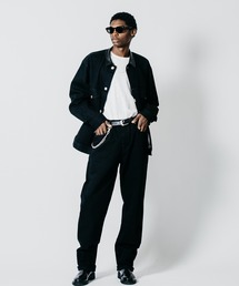 BORN FREE STRAIGHT ESSENTIAL SELVEDGE ONE WASH JEANS - BLACK MADE IN JAPAN