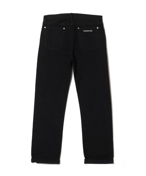 CRIMIE(クライミー)の「BORN FREE STRAIGHT ESSENTIAL SELVEDGE ONE WASH JEANS - BLACK MADE IN JAPAN(デニムパンツ・メンズ・ブラック・XXL/XL/L/M/S)」の4枚目の写真