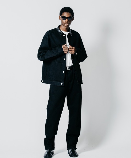 CRIMIE(クライミー)の「BORN FREE STRAIGHT ESSENTIAL SELVEDGE ONE WASH JEANS - BLACK MADE IN JAPAN(デニムパンツ・メンズ・ブラック・XXL/XL/L/M/S)」の12枚目の写真
