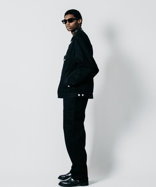 CRIMIE(クライミー)の「BORN FREE STRAIGHT ESSENTIAL SELVEDGE ONE WASH JEANS - BLACK MADE IN JAPAN(デニムパンツ・メンズ・ブラック・XXL/XL/L/M/S)」の14枚目の写真
