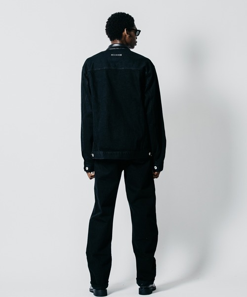 CRIMIE(クライミー)の「BORN FREE STRAIGHT ESSENTIAL SELVEDGE ONE WASH JEANS - BLACK MADE IN JAPAN(デニムパンツ・メンズ・ブラック・XXL/XL/L/M/S)」の15枚目の写真