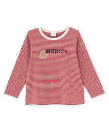 petit main（プティマイン）の「【プティプラ】GIRLS長袖Tシャツ（Tシャツ/カットソー）」