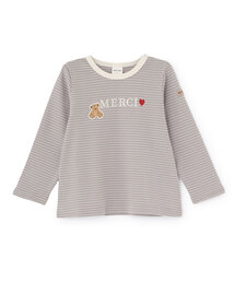 petit main（プティマイン）の「【プティプラ】GIRLS長袖Tシャツ（Tシャツ/カットソー）」
