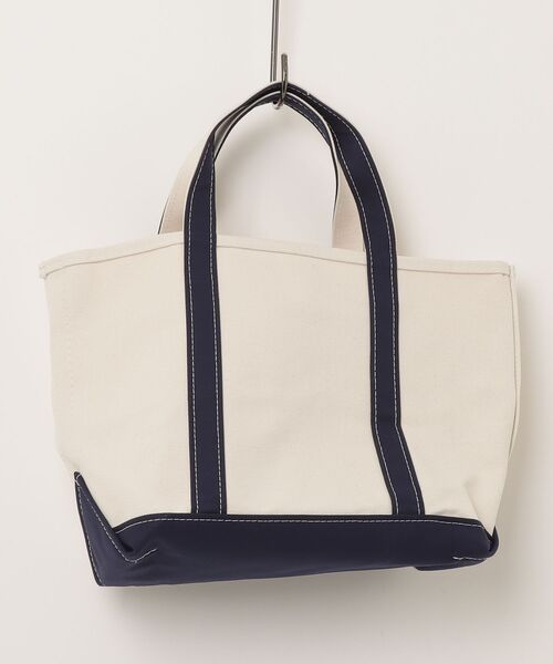 L.L.Bean（エルエルビーン）の「【L.L.Bean/エルエルビーン】キャンバス ボートトートバッグ ミディアムサイズ（ショルダーバッグ・レディース・ブラック/アイボリー/オリーブ/ブルー/レッド/ダークグリーン・FREE）」の5枚目の写真