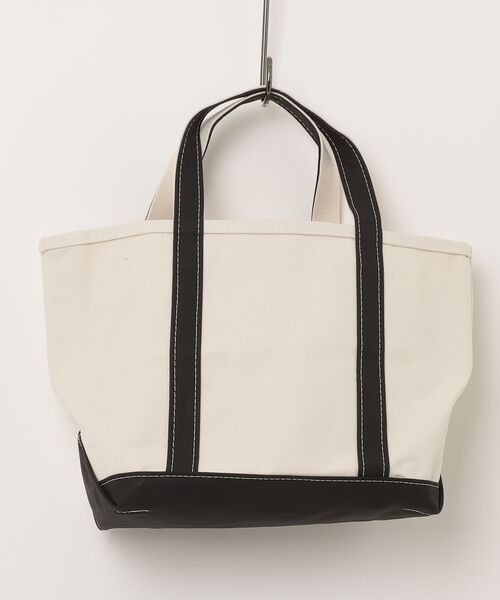 L.L.Bean（エルエルビーン）の「【L.L.Bean/エルエルビーン】キャンバス ボートトートバッグ ミディアムサイズ（ショルダーバッグ・レディース・ブラック/アイボリー/オリーブ/ブルー/レッド/ダークグリーン・FREE）」の2枚目の写真
