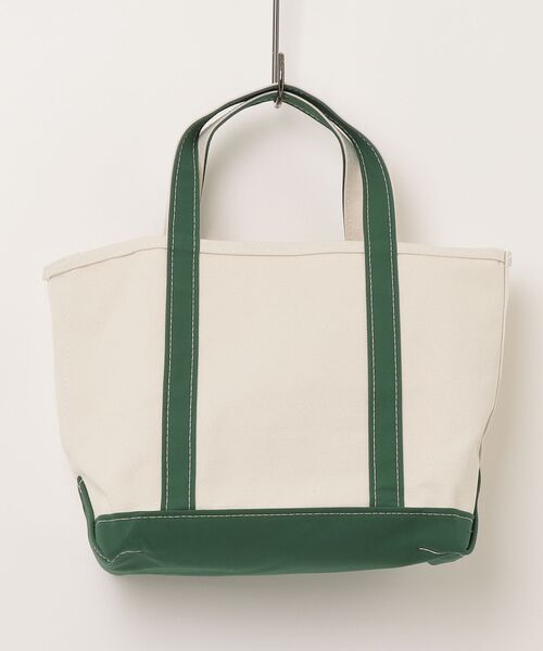 L.L.Bean（エルエルビーン）の「【L.L.Bean/エルエルビーン】キャンバス ボートトートバッグ ミディアムサイズ（ショルダーバッグ・レディース・ブラック/アイボリー/オリーブ/ブルー/レッド/ダークグリーン・FREE）」の3枚目の写真
