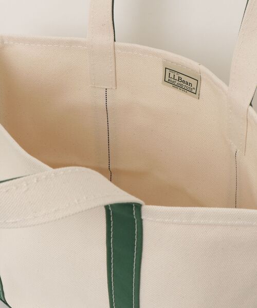 L.L.Bean（エルエルビーン）の「【L.L.Bean/エルエルビーン】キャンバス ボートトートバッグ ミディアムサイズ（ショルダーバッグ・レディース・ブラック/アイボリー/オリーブ/ブルー/レッド/ダークグリーン・FREE）」の9枚目の写真