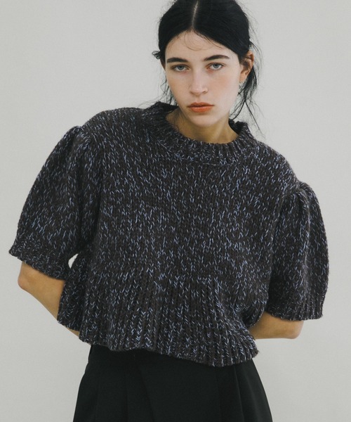 LAATO(ラート)の「mix yarn frill knit(ニット/セーター・レディース・ブラウン系その他/ホワイト系その他・FREE)」の21枚目の写真