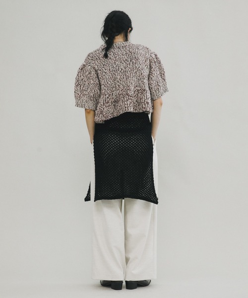 LAATO(ラート)の「mix yarn frill knit(ニット/セーター・レディース・ブラウン系その他/ホワイト系その他・FREE)」の12枚目の写真