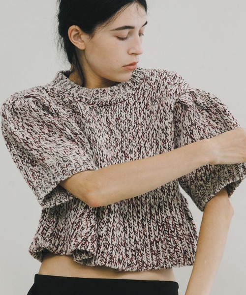 LAATO(ラート)の「mix yarn frill knit(ニット/セーター・レディース・ブラウン系その他/ホワイト系その他・FREE)」の16枚目の写真