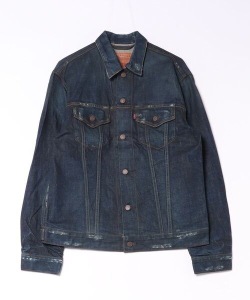 Levi's(リーバイス)の「【LEVI'S/リーバイス】【本場アメリカ企画のMADE IN USAが男心をくすぐる1着】MADE in USA DENIM 3rd JACKET B-70589 デニムジャケット アメリカ製 綿100%ユニセックス(デニムジャケット・メンズ・インディゴブルー・X-LARGE/LARGE)」の1枚目の写真