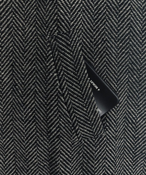 ONEP STAR(ワンピスター)の「ヘリンボーン柄Vネックジャンパースカート(ジャンパースカート・レディース・ダークグレー・X-LARGE/LARGE/MEDIUM)」の15枚目の写真