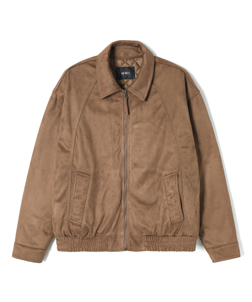 ADHOC(アドホック)の「メンズ フェイクスエード ジャンパー (CAMEL) (HCAUJA1)(ライダースジャケット・メンズ・その他・100/95/105)」の1枚目の写真