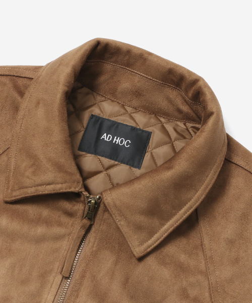 ADHOC(アドホック)の「メンズ フェイクスエード ジャンパー (CAMEL) (HCAUJA1)(ライダースジャケット・メンズ・その他・100/95/105)」の3枚目の写真