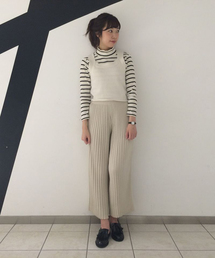 Kastane | ニットプリーツパンツ(その他パンツ)