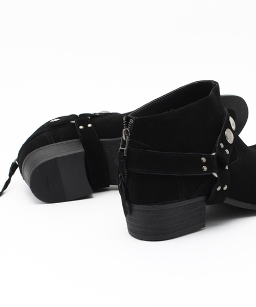 JACKROSE（ジャックローズ）の「コンチョベルトリングシューズ（ブーツ・メンズ・ベージュ/キャメル/ブラック・M/L）」の6枚目の写真