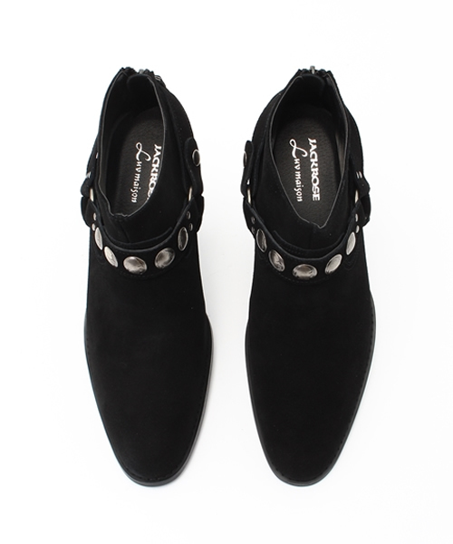 JACKROSE（ジャックローズ）の「コンチョベルトリングシューズ（ブーツ・メンズ・ベージュ/キャメル/ブラック・M/L）」の7枚目の写真