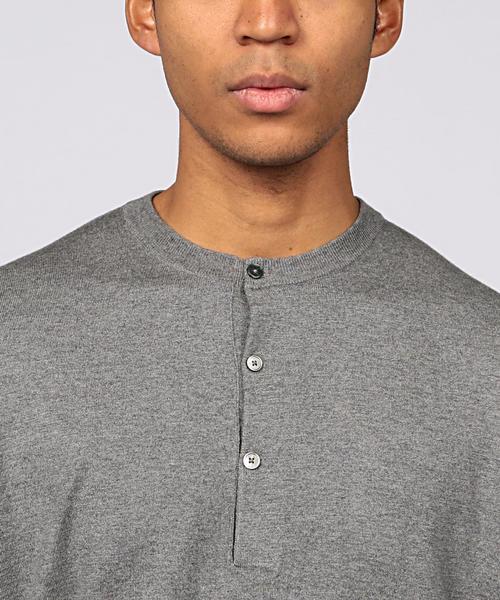 COMOLI（コモリ）の「COMOLI（コモリ） HENRY KNIT（ニット/セーター