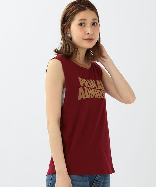 Another Edition(アナザーエディション)の「リンガーノースリーブTシャツ/AEBC リンガーNSL TEE◆(Tシャツ/カットソー・レディース・ホワイト/グレー/ワインレッド・FREE)」の3枚目の写真