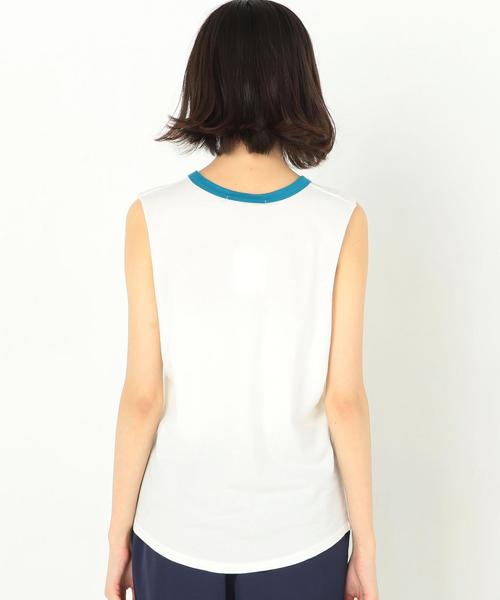 Another Edition(アナザーエディション)の「リンガーノースリーブTシャツ/AEBC リンガーNSL TEE◆(Tシャツ/カットソー・レディース・ホワイト/グレー/ワインレッド・FREE)」の19枚目の写真