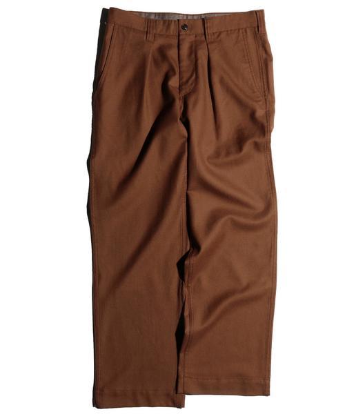 green label relaxing（グリーンレーベルリラクシング）の「KC WOOL バギーパンツ◆（その他パンツ・メンズ・ブラック/ライトグレー/ブラウン・SMALL/MEDIUM/LARGE/X-LARGE）」の3枚目の写真