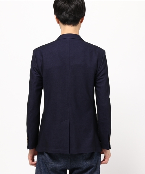 BLACK LABEL CRESTBRIDGE(ブラックレーベル・クレストブリッジ)の「メッシュニット ブレザー(テーラードジャケット・メンズ・グレー/ネイビー・LL/M/L)」の4枚目の写真