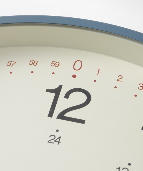 BRUNO(ブルーノ)の「イージータイムクロック(掛け時計・レディース・ネイビー/ブラウン・フリ-)」の6枚目の写真