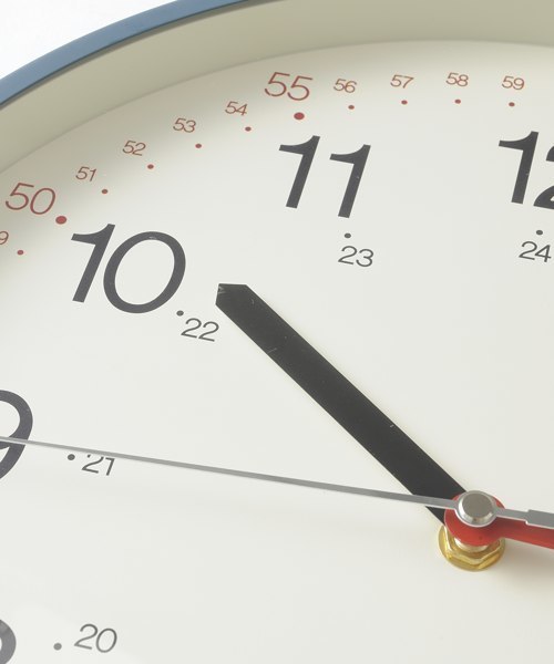 BRUNO(ブルーノ)の「イージータイムクロック(掛け時計・レディース・ネイビー/ブラウン・フリ-)」の7枚目の写真