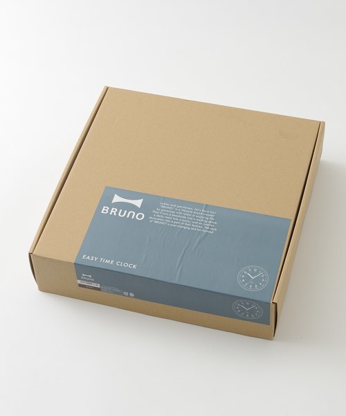 BRUNO(ブルーノ)の「イージータイムクロック(掛け時計・レディース・ネイビー/ブラウン・フリ-)」の11枚目の写真