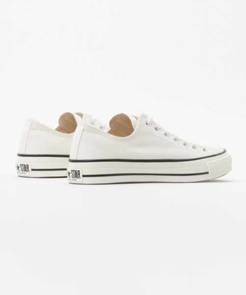 CONVERSE ALL STAR(コンバースオールスター)の「CONVERSE / コンバース ALLSTAR CANVAS J OX(スニーカー・メンズ・ホワイト/ブラック・27cm/28cm/26cm)」の5枚目の写真
