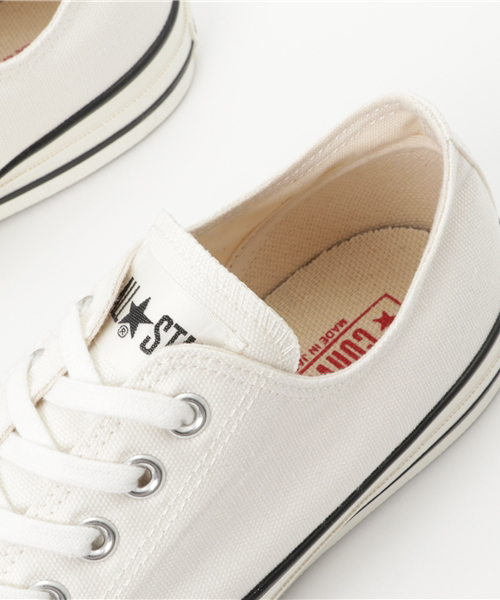 CONVERSE ALL STAR(コンバースオールスター)の「CONVERSE / コンバース ALLSTAR CANVAS J OX(スニーカー・メンズ・ホワイト/ブラック・27cm/28cm/26cm)」の8枚目の写真