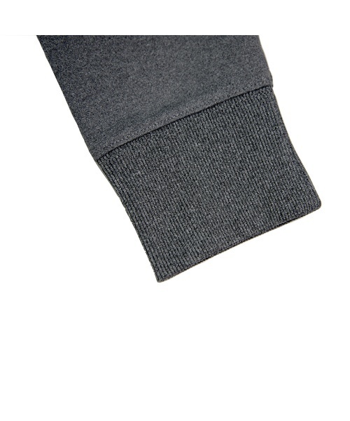 BODY WILD（ボディーワイルド）の「スウェット（ロングスリーブ）ポケット付（スウェット・メンズ・杢グレー/ブラック・MEDIUM/LARGE/SMALL）」の4枚目の写真