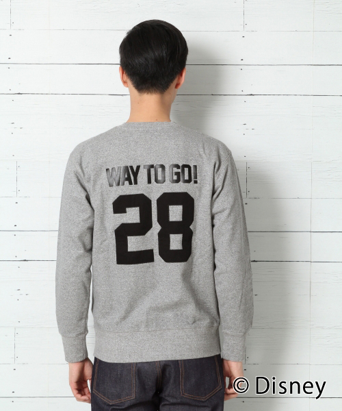 GLOBAL WORK（グローバルワーク）の「ディズニープリントスウェットMen2/738653（スウェット・メンズ・ブラック/グレー・MEDIUM/SMALL/LARGE/X-LARGE）」の4枚目の写真