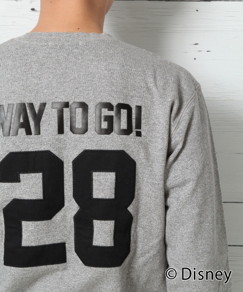 GLOBAL WORK（グローバルワーク）の「ディズニープリントスウェットMen2/738653（スウェット・メンズ・ブラック/グレー・MEDIUM/SMALL/LARGE/X-LARGE）」の9枚目の写真