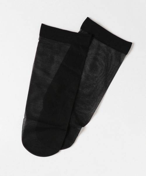 WEGO（ウィゴー）の「WEGO/ナイロンシアーソックス（ソックス/靴下・レディース・ロイヤルブルー/ブラック/ホワイト/ピンク・FREE）」の4枚目の写真