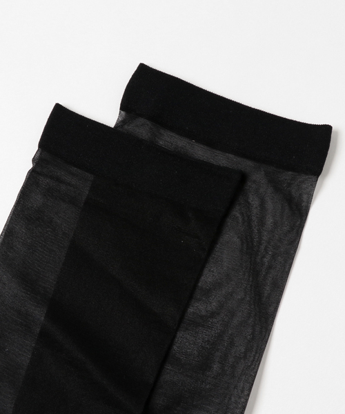 WEGO（ウィゴー）の「WEGO/ナイロンシアーソックス（ソックス/靴下・レディース・ロイヤルブルー/ブラック/ホワイト/ピンク・FREE）」の5枚目の写真